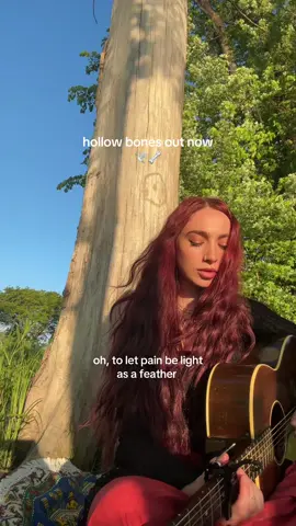 did you know birds have hollow bones so they can fly? 🕊️🦴 out now ✨🌙 #folk #singersongwriter #witchtok #fairycore 