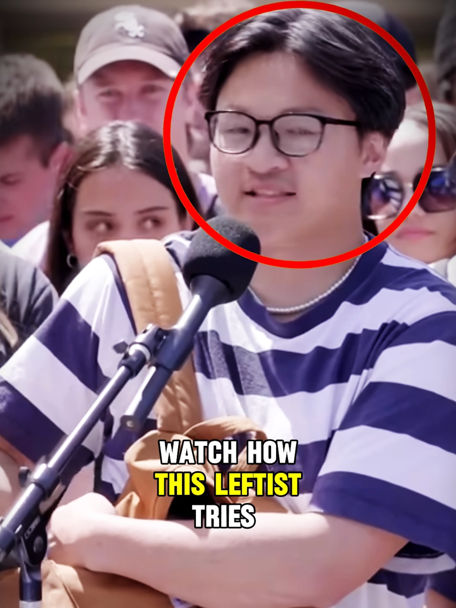 Watch How The Left😂st Tries #charliekirk #debate #debateclips #nbaedits #NBA #fypviralシ #foryou #tiktok #fyp