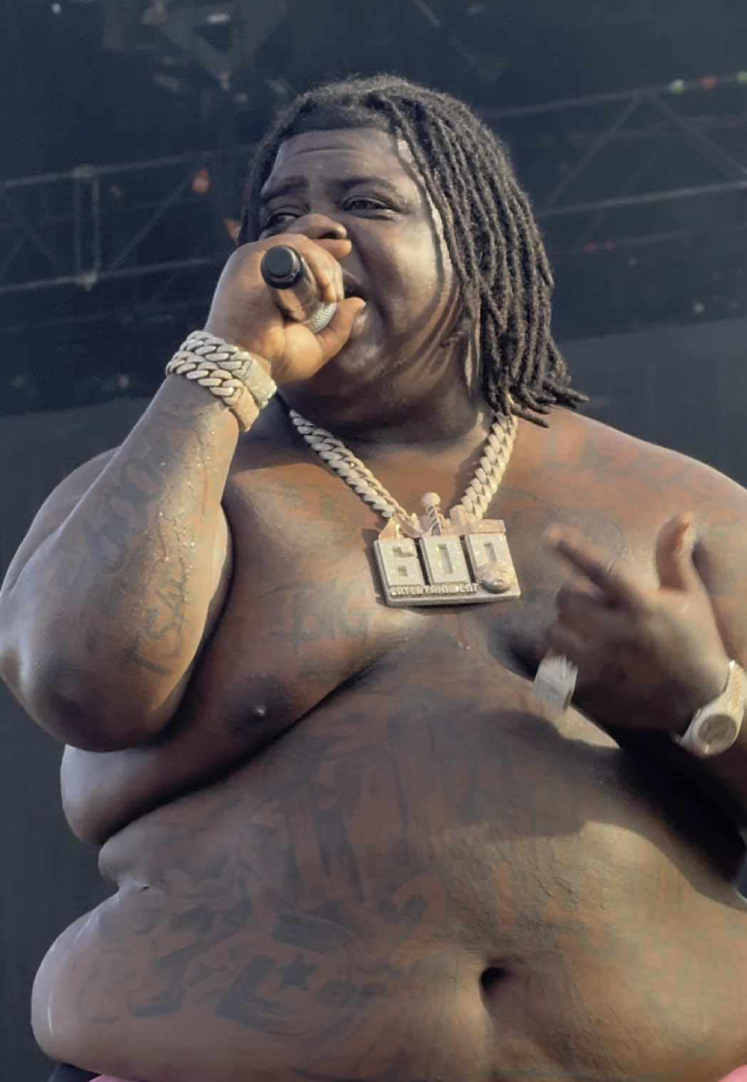THE BIGGEST, THE LARGEST 💪 @BigXthaPlug  #bigxthaplug #20yearsofwireless #ushiphop #texasrap #thelargest @Rockstar Energy UK 