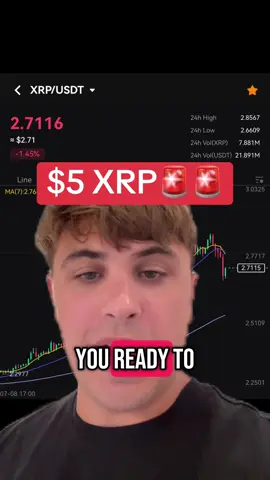 $5 #XRP 😨 #Crypto #Cryptocurrency #Cryptok #CryptoTrading #Bitcoin #Ethereum #BTC #ETH #Ripple #RLUSD #DOGE #Memecoin #TradeshipUniversity