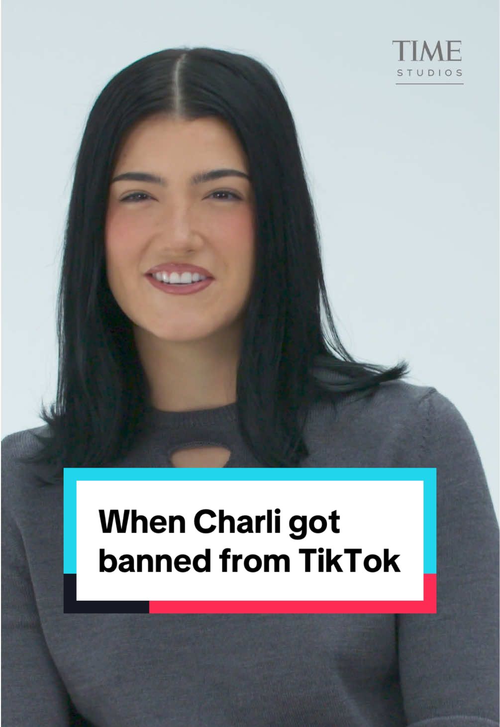 @charli d’amelio uses her spam account when she wants to 