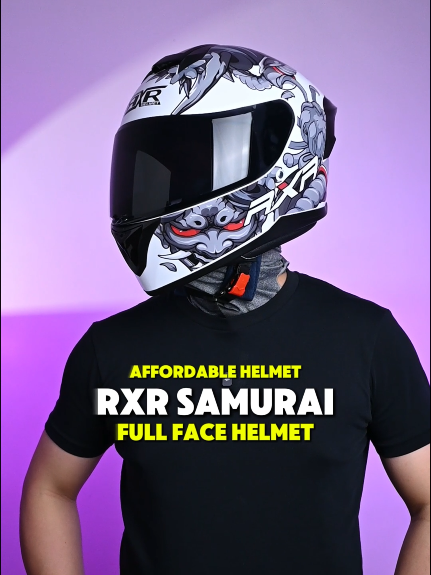 Motorcycle Full Face Helmet RXR #helmet #motorcyclehelmet #fullfacehelmet