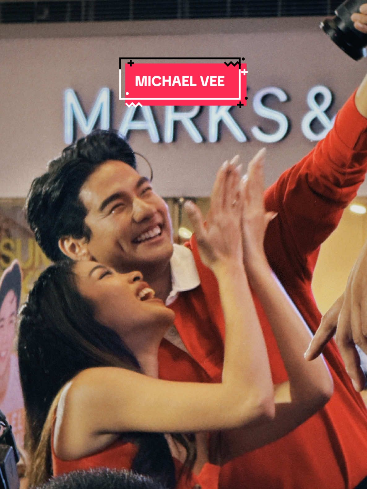 2/20 housemates! Shuvee Etrata (@Shuvee Etrata) and Michael Sager (@Michael Sager) is our duo for today for Share A Coke, Share Con at SM Megamall! Nice seeing you twoooo! Michael is so TDH-coded! 😍 #coke #pbb #pbbcollab #shuvee #shuveeetrata #michael #michaelsager #pinoybigbrother #pbbcelebrityedition #gma 
