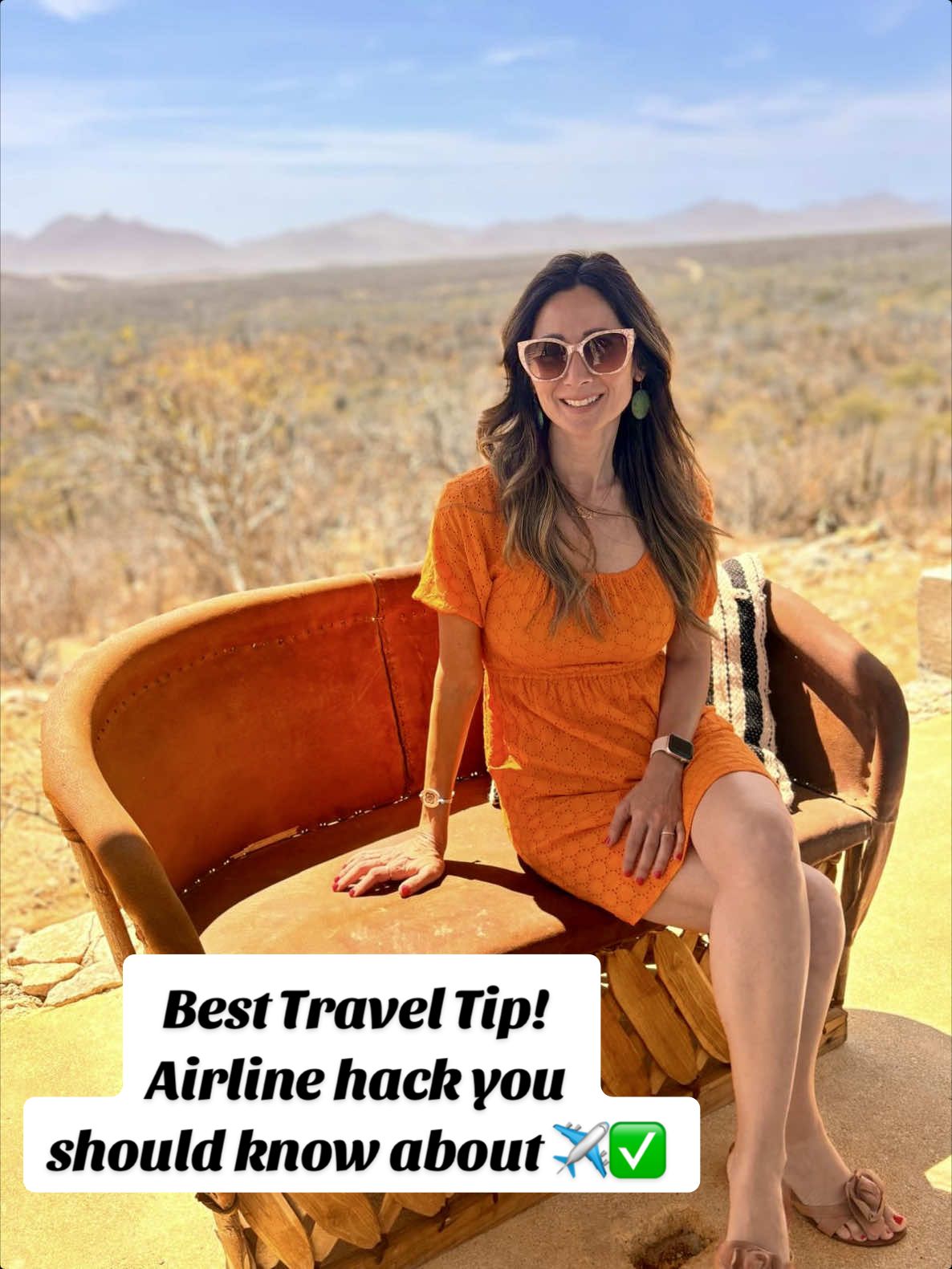 ✈️ This is one of the BEST flight hacks most people don’t know about—but you definitely should before your next trip! #airlinehacks #traveltipsandhacks #traveltips #travelagent #travelhacks #flighttips  When you’re within 24 hours of departure, just text yourself your flight number (with the airline code). It turns into a clickable link with real-time info—gate, delays, baggage claim, and more. I use it every single trip, and it’s especially helpful if someone’s picking you up or you want to check for last-minute changes. 🎒 Save this for later 📲 Share with your travel buddy 💬 Have you tried this before? — Want more insider tips like this and help planning your next trip? 🌴 DM me or fill out the form in my bio to get started.  💼 I specialize in planning luxury getaways for busy travelers—so you can focus on enjoying the trip, not the logistics.  Follow @VibrantSunTravels for more travel tips, destination ideas, and expert planning advice 🧡