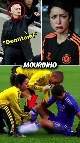 POR ISSO JOSÉ MOURINHO MANDOU DEMITIR ESSA MÉDICA DO CHELSEA… 🤯  #futebol #futebolbrasileiro #chelsea 