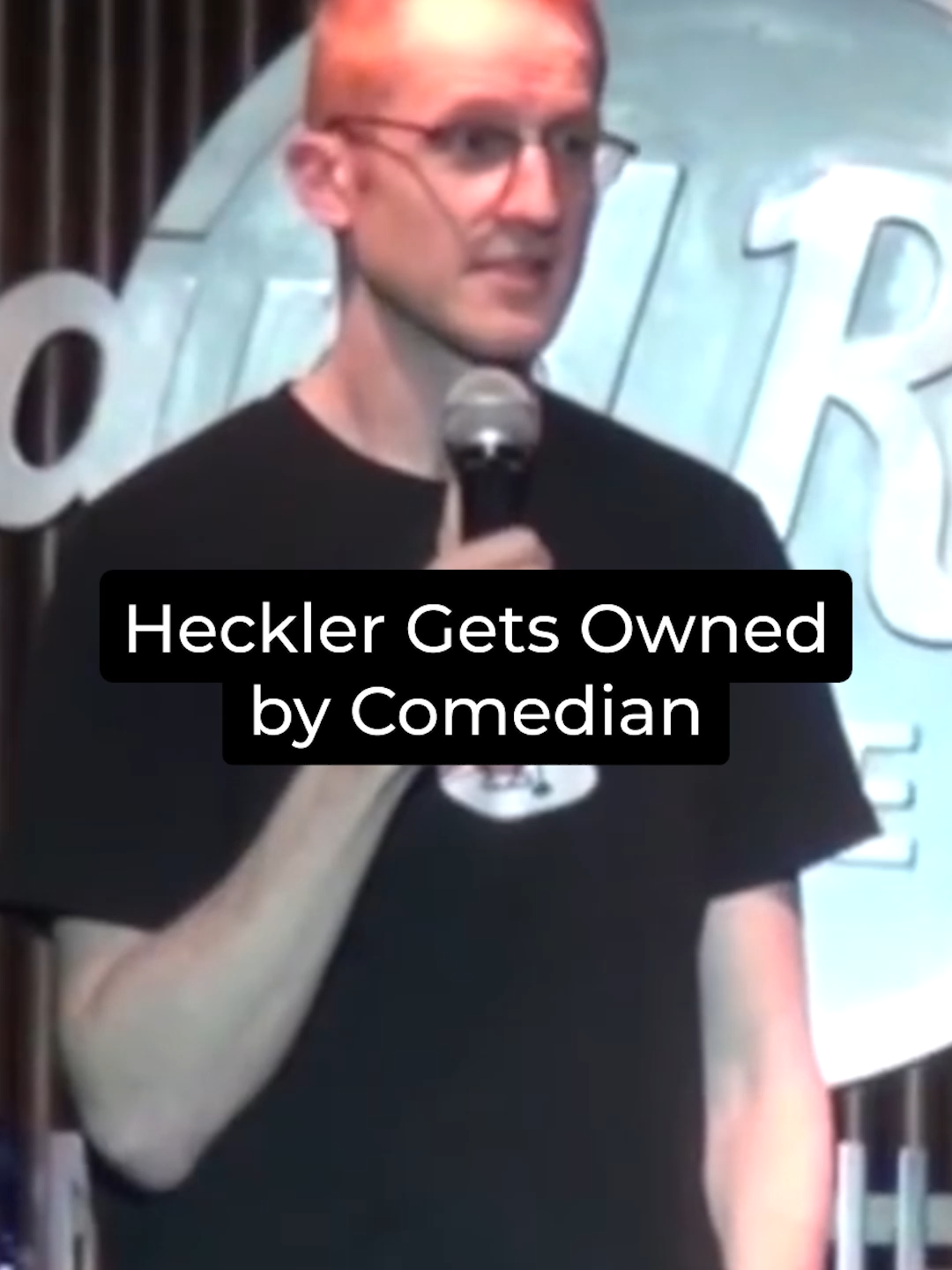 This is the meanest I’ve ever been to a heckler. #stevehofstetter #standup #comedy #comedian #throwback