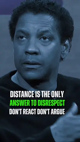 DISTANCE IS THE ONLY ANSWER TO DISRESPECT... #fyp #motivationalvideos #motivationalquote #inspirationalquotes #inspiration #fypシ゚viralシ #reel #DenzelWashington #Motivation #Quotes #Inspiration #denzellessons #motivationmonday #Success #Mindset #Growth #Hustle #NeverGiveUp #BelieveInYourself #DenzelWisdom