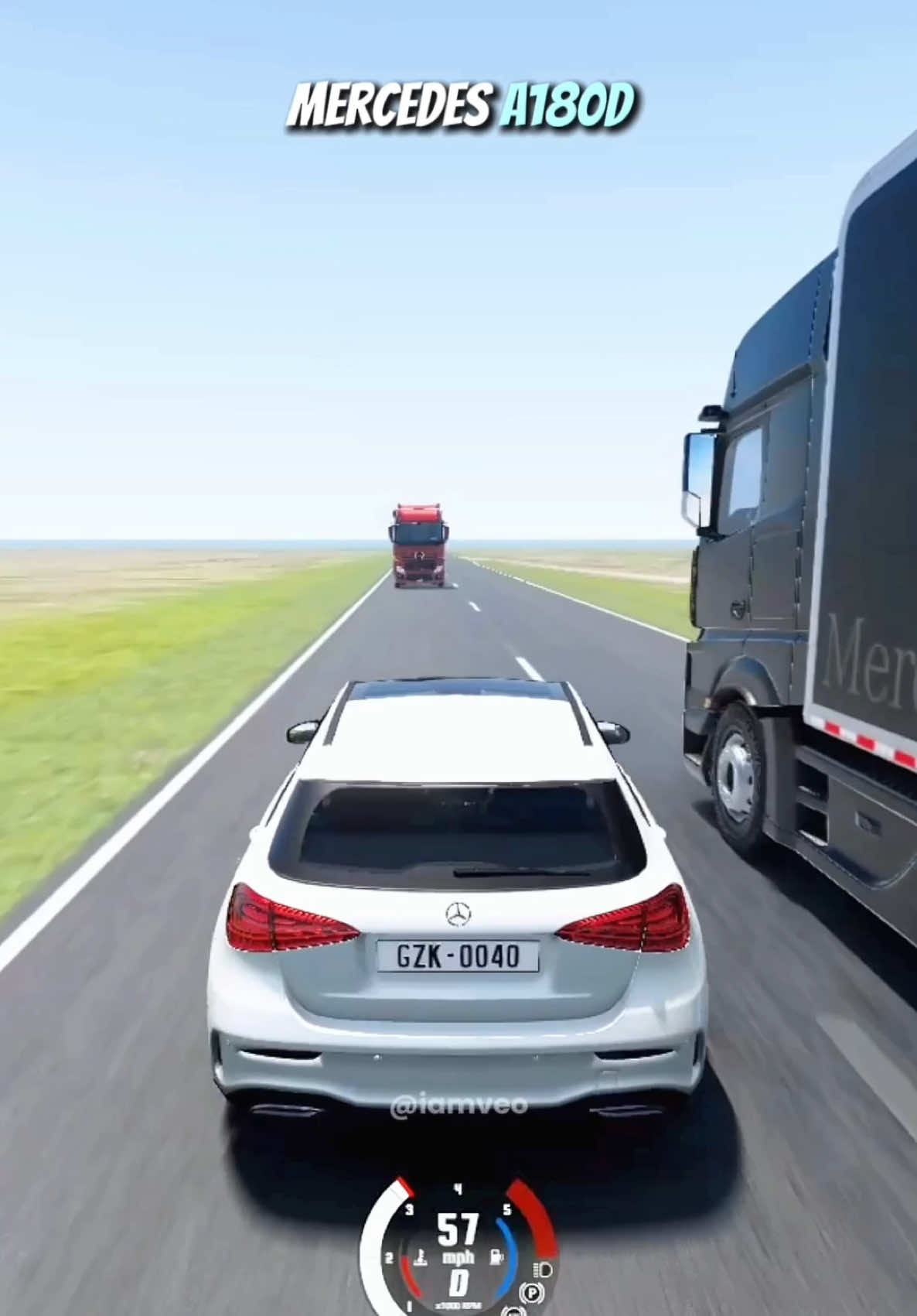 Quelle Voiture Dépasse Le Camion En Tout Sécurité? #beamngdrive #beamng #gaming #car #peugeot308 #mercedesa180d #toyotacorolla #audia3 #kiacerato #volkswagenpolo #chevroletcruze #volkswagencaddy #fyp #foryou  @VEO🏅 