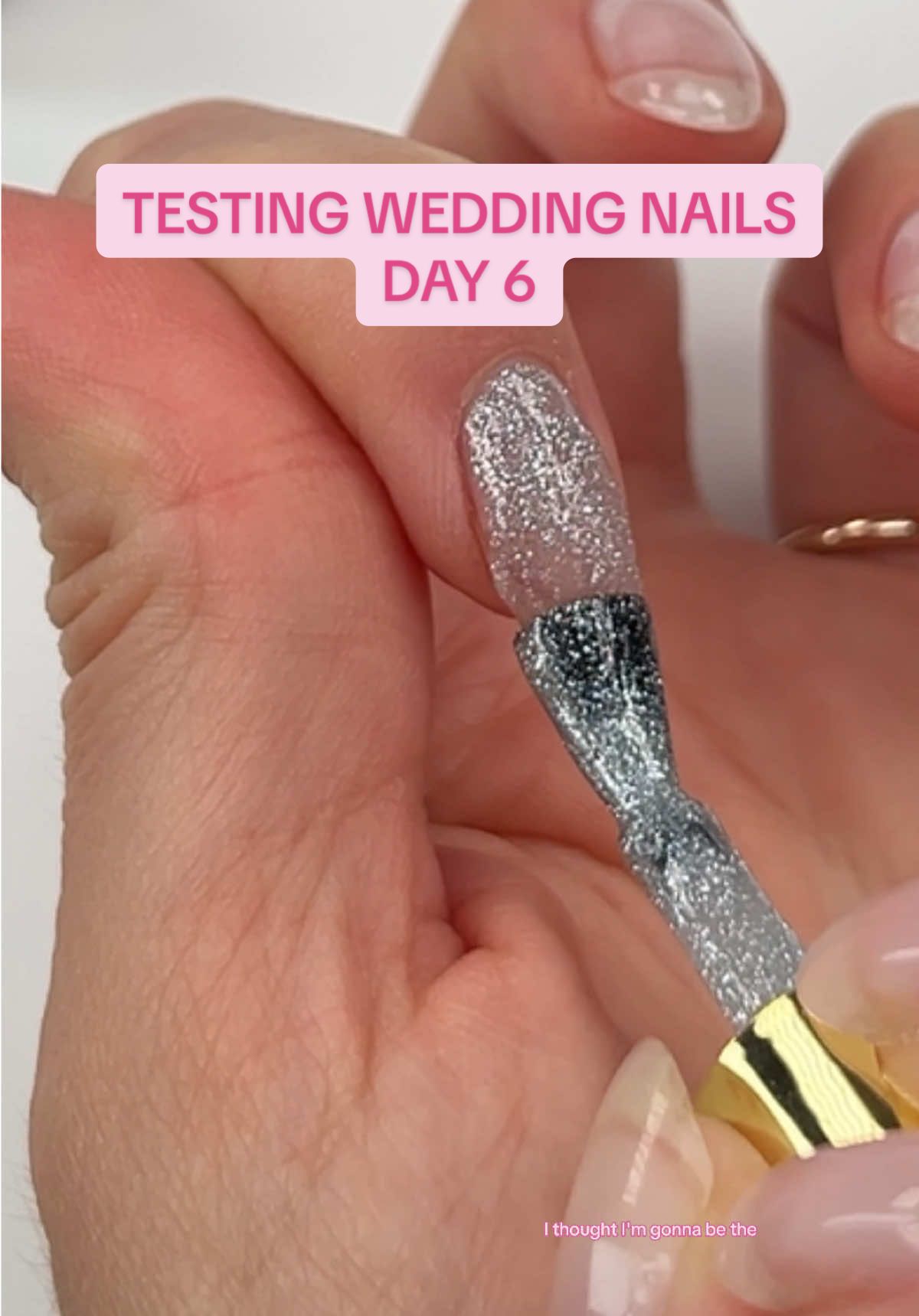 day 6 of testing wedding manicures!! today I’m trying a few different flash glitters 🤩🤩🤩 my fave! Which ones do you like best and should I try layering those pinks?!  #weddingnails #bridalnails #weddingnailinspo #wedding #nails #nailtech #flashglitternails 