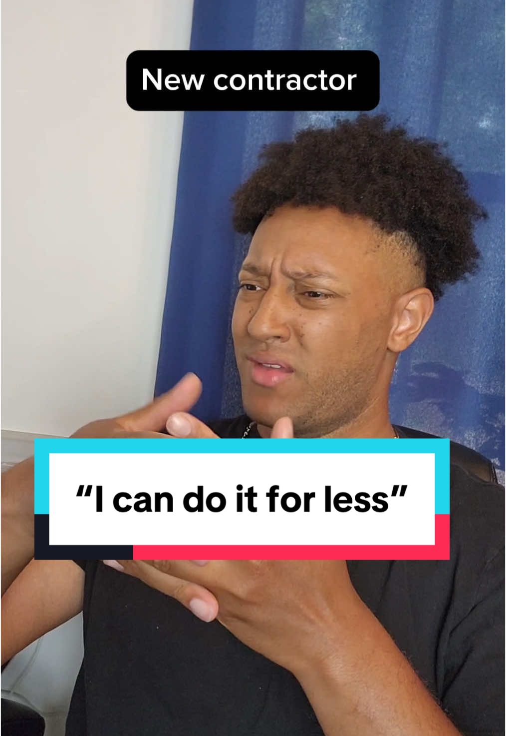 “I found someone who can do it for less” Every contractor’s favorite line 😅 #contractor #contractorlife #trades #tradesmen #SmallBusiness 