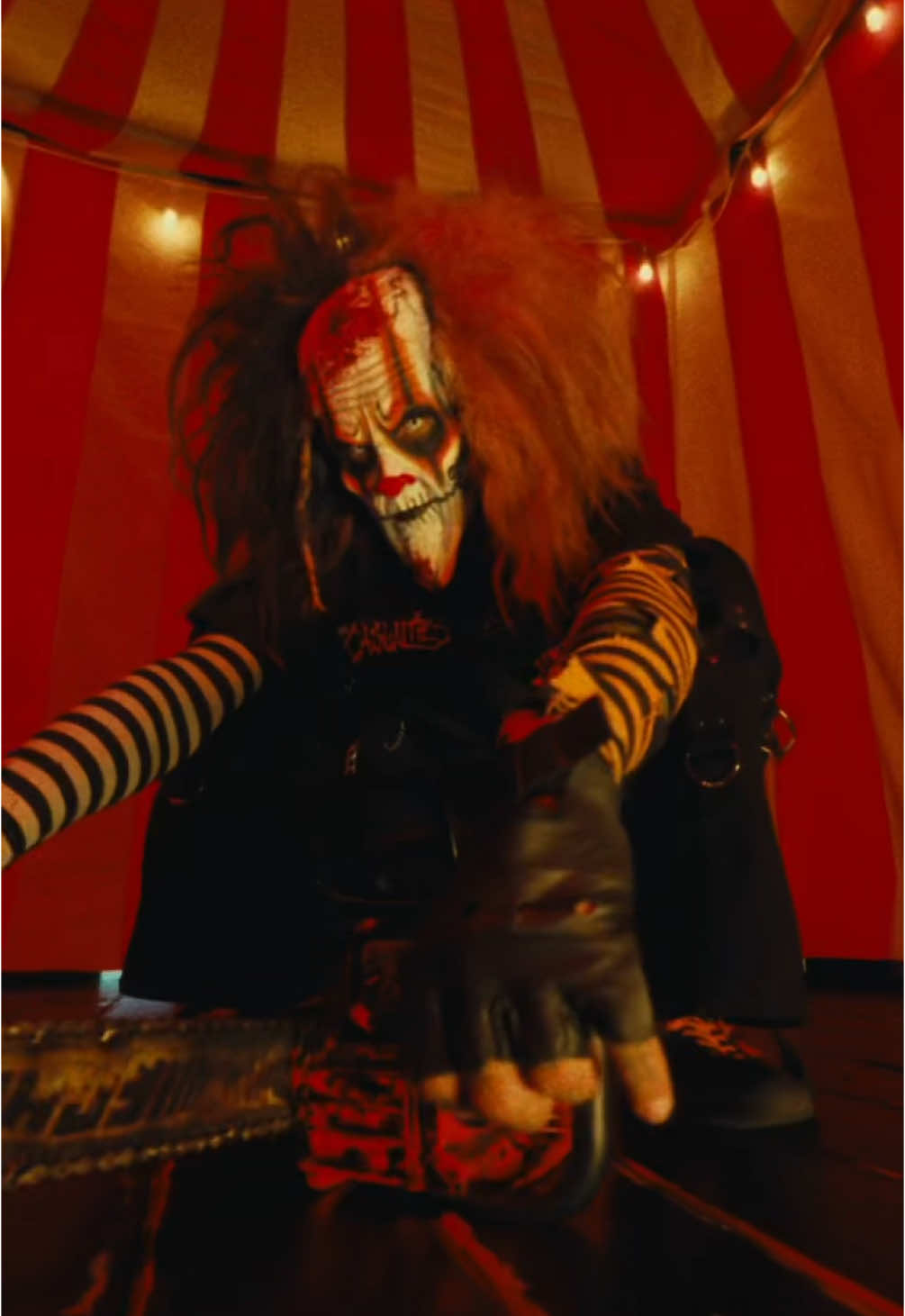 I’m back !!! @Fear Dome #halloween #clown #spooky #horrortok #horrortiktok #fyp #cosplay 