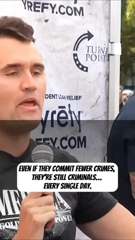 every day they stay they're breaking the law #charliekirk #debate 