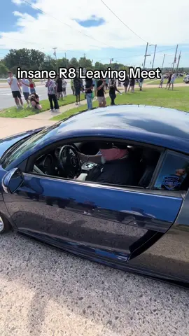 it sounds so loud in person😭😭😭 #R8 #audi 