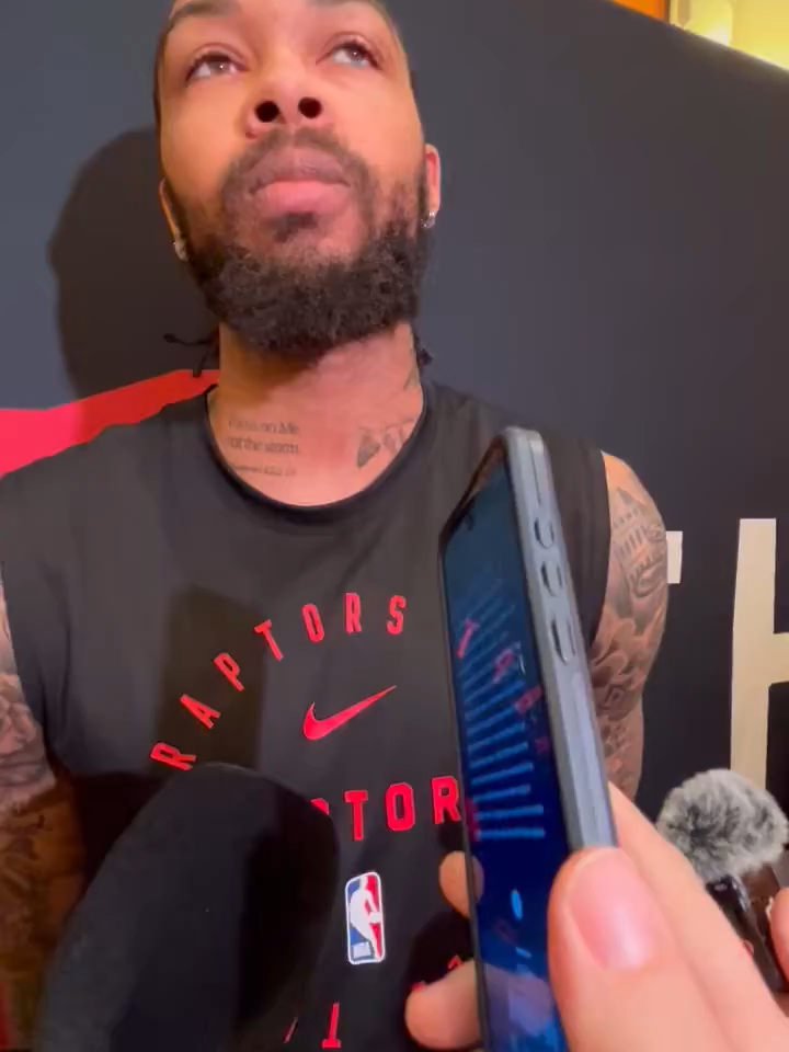 Brandon Ingram says the @raptors are 'making the playoffs for sure' next season. 👀🗣️ [via JLew1050/X]