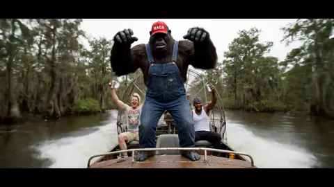Do they still call it Aura farming in the swamp ? #fyp #funny #veo3 #bigfoot #comedy 