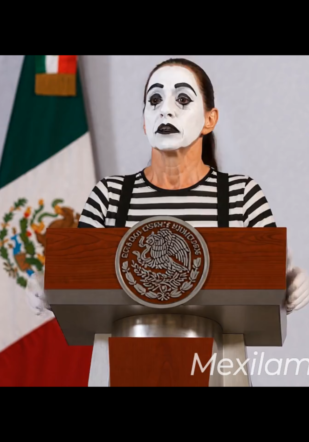 La mimo del bienestar #foryoupage #claudiasheinbaum #mexico #news #viralvideos 