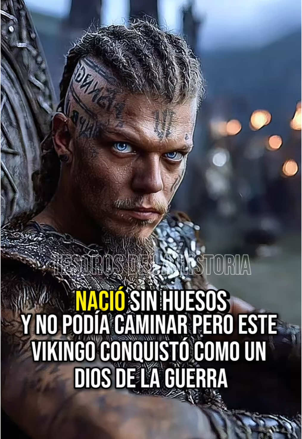 Ivar el Deshuesado no podía caminar… pero eso no lo detuvo. #ivareldeshuesado #vikingo #vikingos #viking #mitologia #escandinavia #mitologianordica #norsemythology #norsepagan #fyp #viral