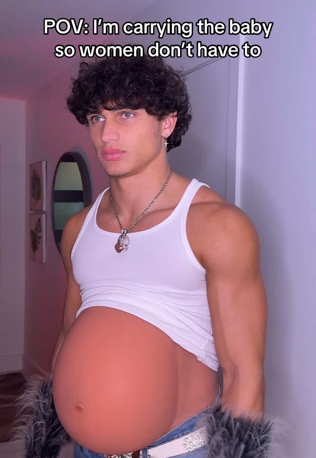 POV: I’m carrying the baby so women don’t have to #fyp #foryou 