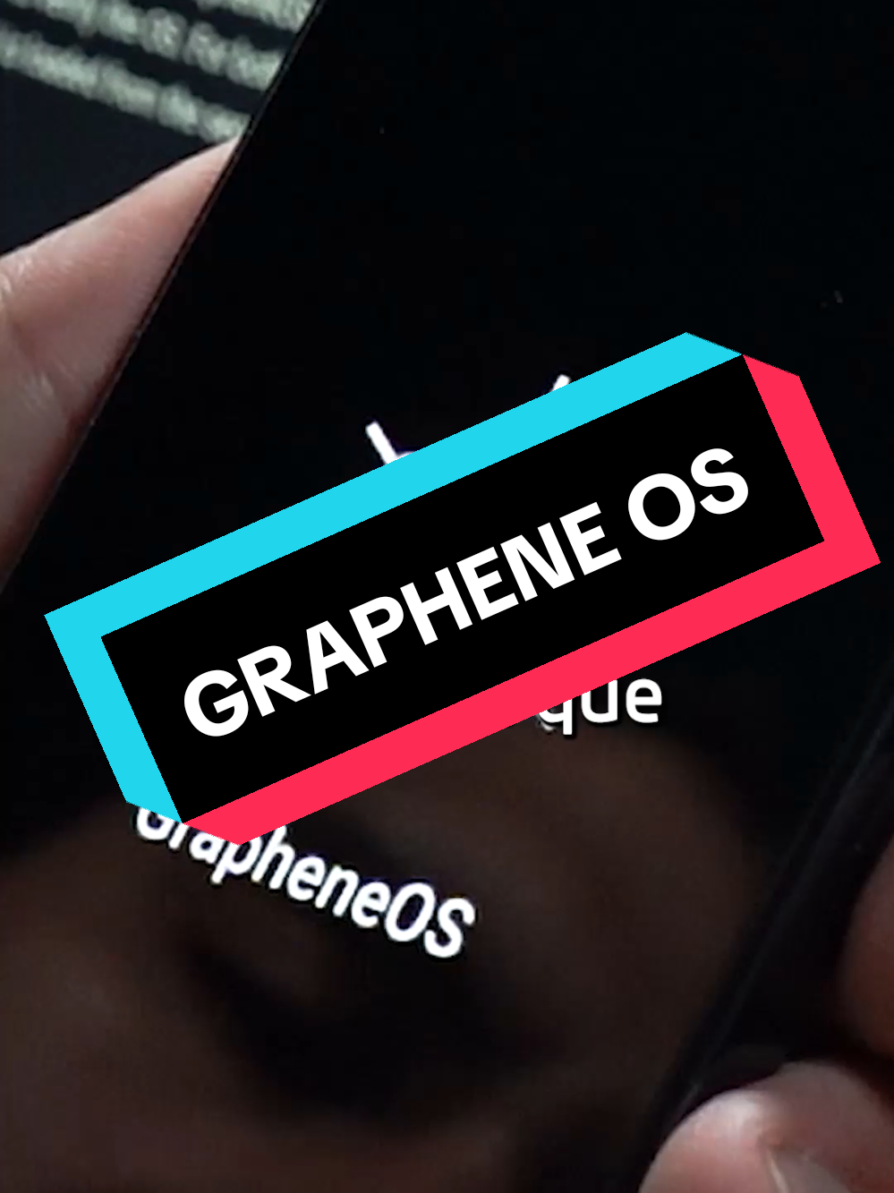 GrapheneOS es un sistema operativo para teléfonos que garantiza tu privacidad - Video completo en mi canal de YouTube #GrapheneOS #Privacidad #GooglePixel9Pro 