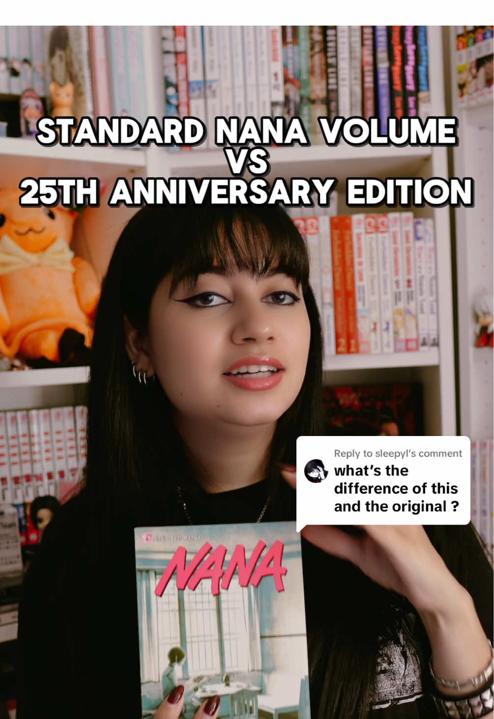 Replying to @sleepyl Hope this helps for anyone considering getting the anniversary volumes 🧎🏻‍♀️ #nana #nanamanga #aiyazawa #shoujomanga #mangarecommendation #nanaanime #shoujo #manga #mangaupdate 