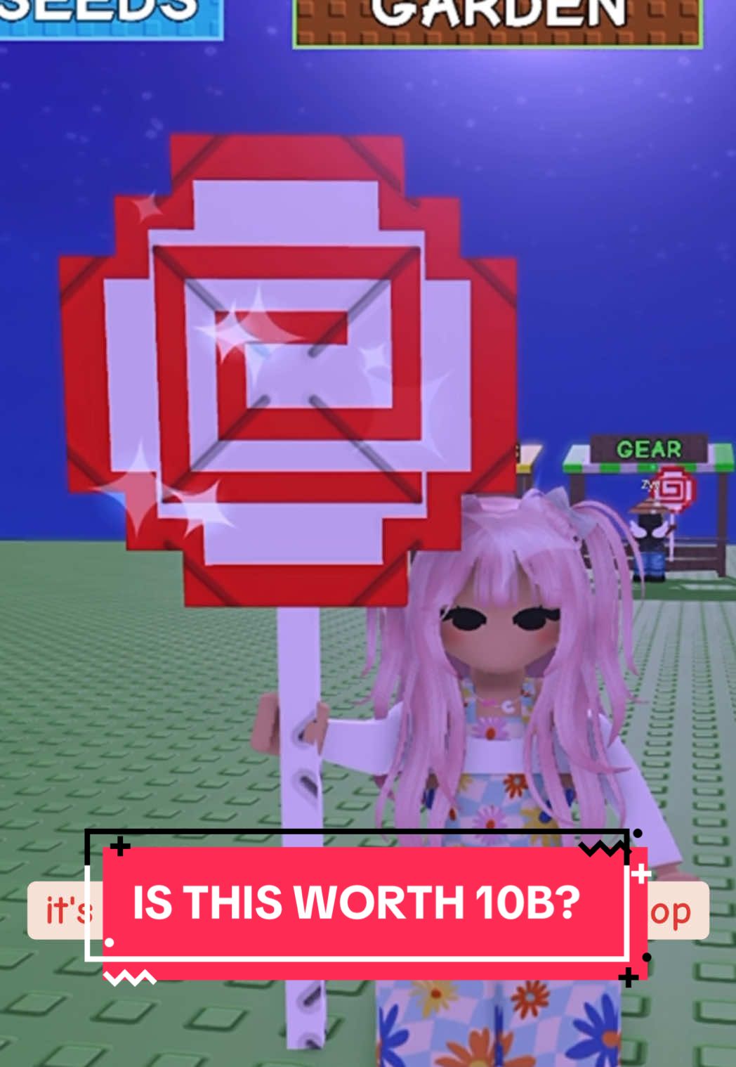 how to use the new Level Lollipop in grow a garden. Trust me, I was so confused too! 😅 #growagarden #cocopinkskyalt #roblox 