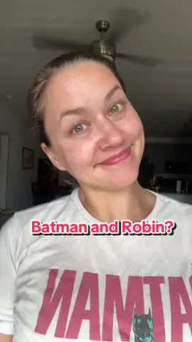Juuuust kidding…😂 But also, can this be my theme song? #ohitsmegan #batman #batmanandrobin #dccomics 
