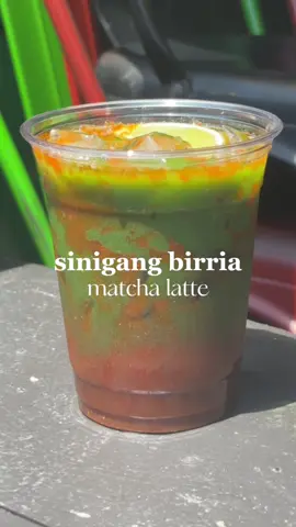 come get our morning caffeine fix with us 🙂‍↕️ sinigang birria consomme topped off with matcha and a lime for a nice citrus-y kick we're open every saturday 12-5 at teddy beer, 928 bloor st w, until august 16! go to our instagram for more filipino fusion tacos @mahal.kitaco 🌮🇵🇭 #toronto #torontofood #torontofoodies #ossington #filipino #filipinofood #torontolife #torontofoodspots #hiddengems #birria 
