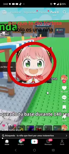 si me dio triztesa