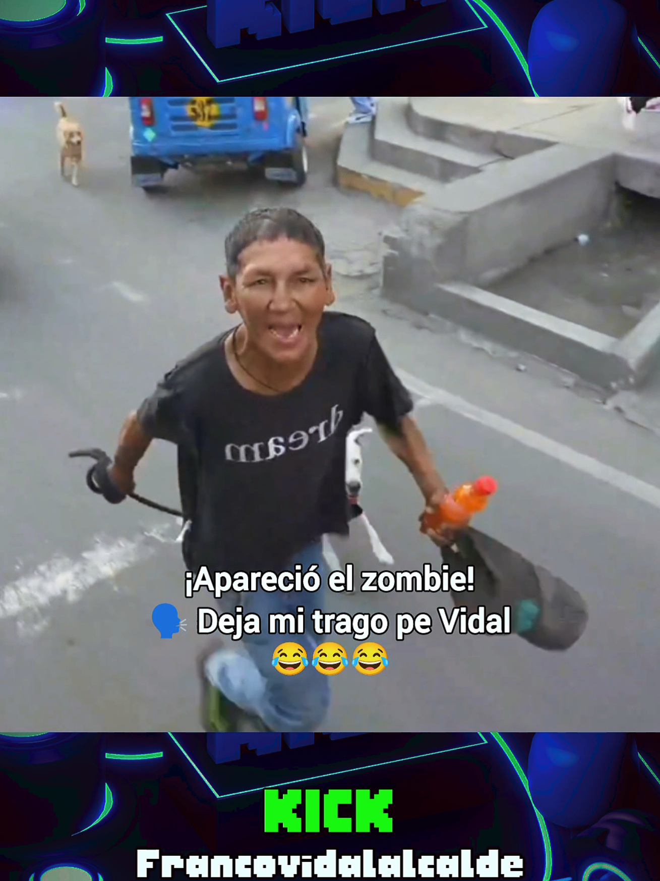 Apareció el zombie 😂😂😂 🗣️ ¡Deja mi trago pe Vidal! #francovidalalcalde #francovidal #francovidalclips #atevitarte 