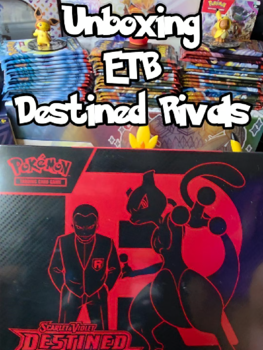 ⚠️Unboxing ⚠️ 💎 ETB 💎 🍀 Destined Rivals 🍀 #Pokemon #pokemontcg #destinedrivals  #foryoupage #unboxingvideo 