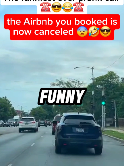 the airbnb you booked is now canceled 😜😱😎 Credits: @The Jubal Show  #phonecall #brookeandjubal #radiocall #prankcall #prank #funnyy #fyp #funny 