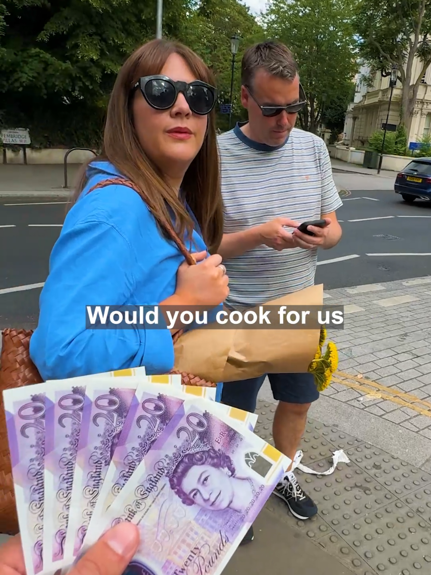 SURVIVING off the cooking of strangers for 7 days (London 🇬🇧 Day 4) #london #cookingchallenge #cooking #wouldyoucookforme 