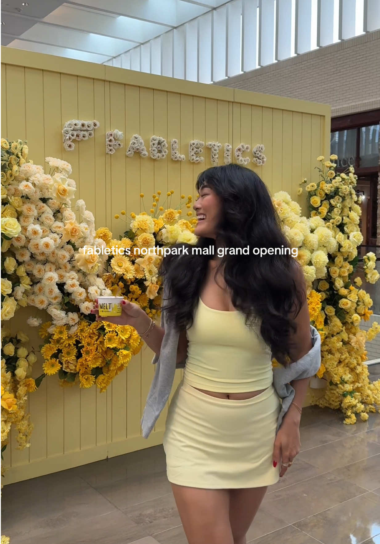 @Fabletics is officially opened at @NorthPark Center !! I’m living for their new collection & this butter yellow set stop by the new store for their grand opening celebration — DJ, ice cream, embroidery, giveaways & more 💛✨🍦 . . . . . . . . #fableticspartner #northparkmall #thingstodoindallas #fabletics #exploredallas #dallastx #shoppingvlog #dallasblogger #weekendindallas 