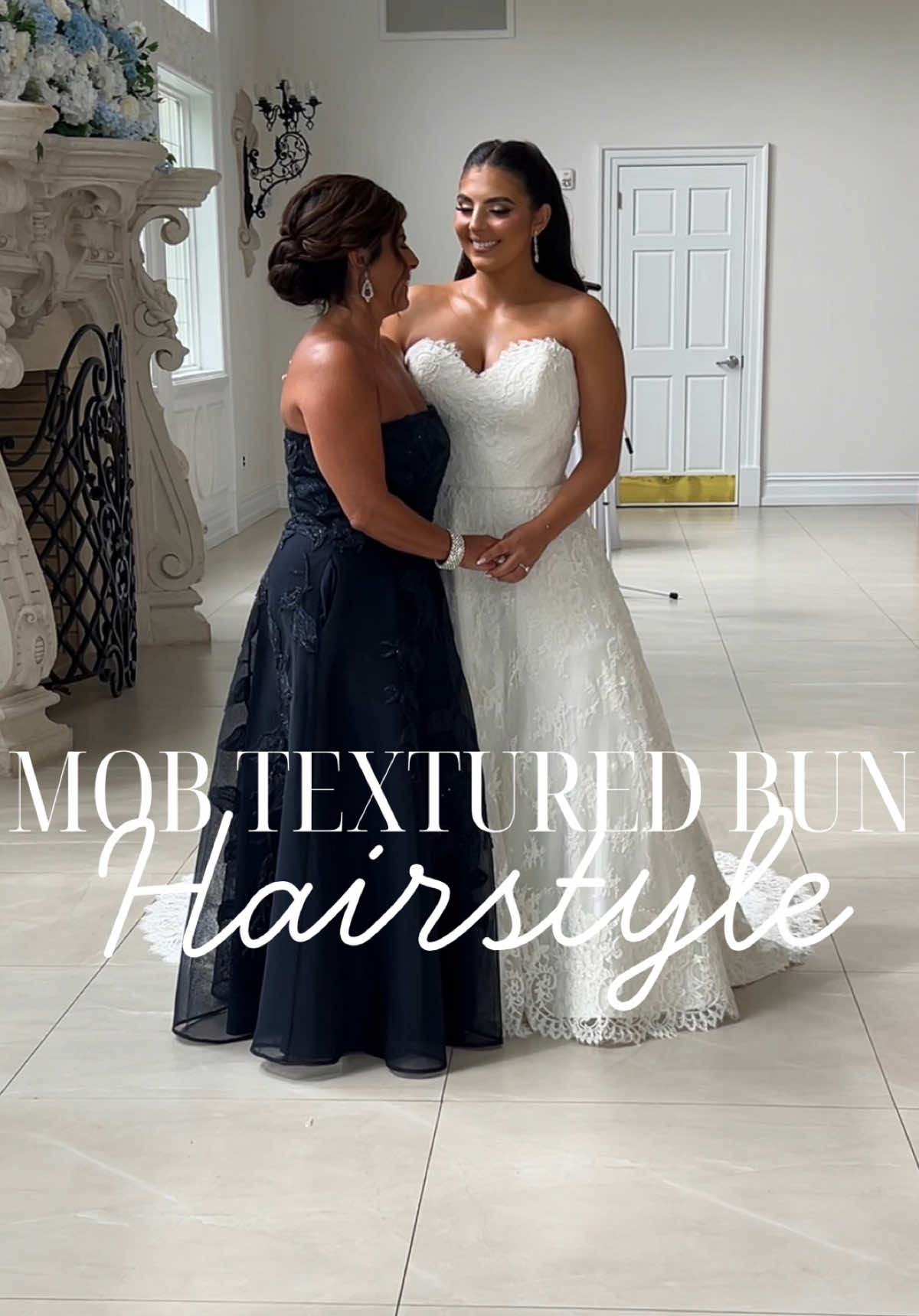Low bun- MOB edition 🤍 Mua @Beautybykylied 🤍🕊️  @SexyHair @Color Wow Hair  #motherofthebride #bridaltiktok #hairstyletutorial #hairstyleideas 