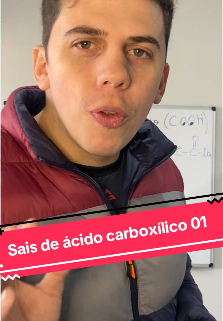 Explicação sobre os sais de ácido carboxílico, dividido em dois vídeos. Reação de substituição de ICO p/ ATO. Esse é o massete. Vem de Orgânica. #quimicaorganica #enem #revisão #vestibular 