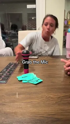 Grab the Mic. So much fun!! #grabthemic #GameNight #gamenightideas #karaoke #karaoketiktok #songgame #familygamenight #familygames #funny 