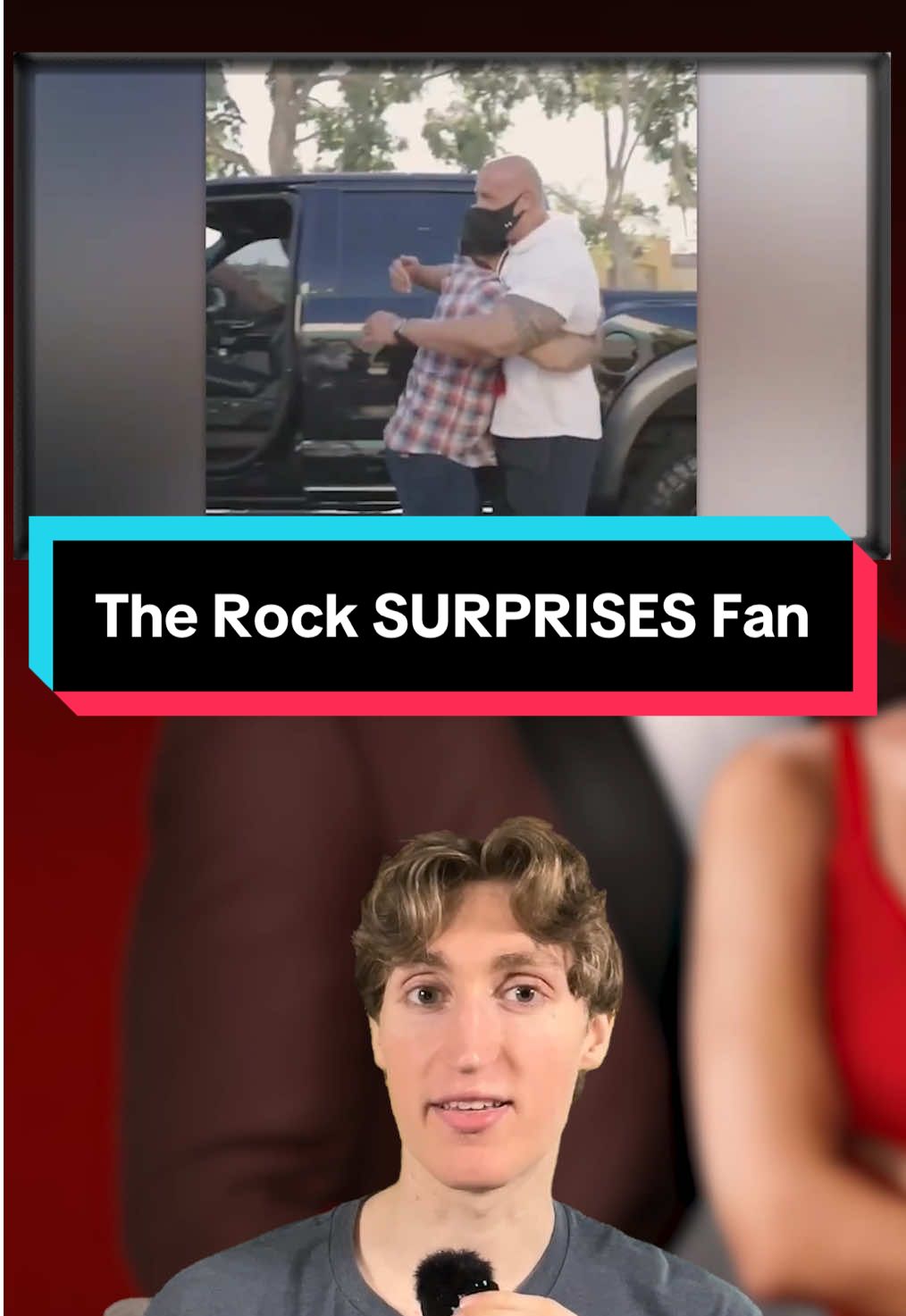W Rock for this #storytime #truestory #heartwarming #cutestory #therock #dwaynejohnson 