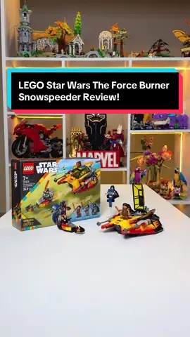 LEGO Star Wars The Force Burner Snowspeeder Review! This set was #gifted by The @lego Group as part of the LEGO Ambassador Network. Follow @thebrickpharaoh for daily awesome LEGO #lego #rlfm #afol #starwars #legostarwars #reviews #75414