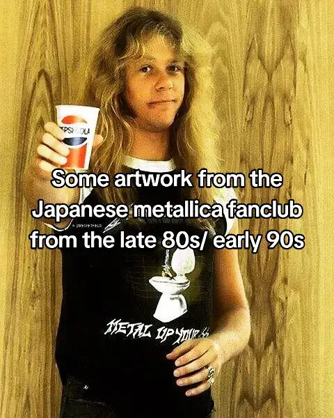 Went down a rabbit hole last night. Also a mini fanmade manga exists. I sadly could not locate the artists as most of this was from pinterest. #metallica #jameshetfield #kirkhammett #larsulrich #jasonnewsted 