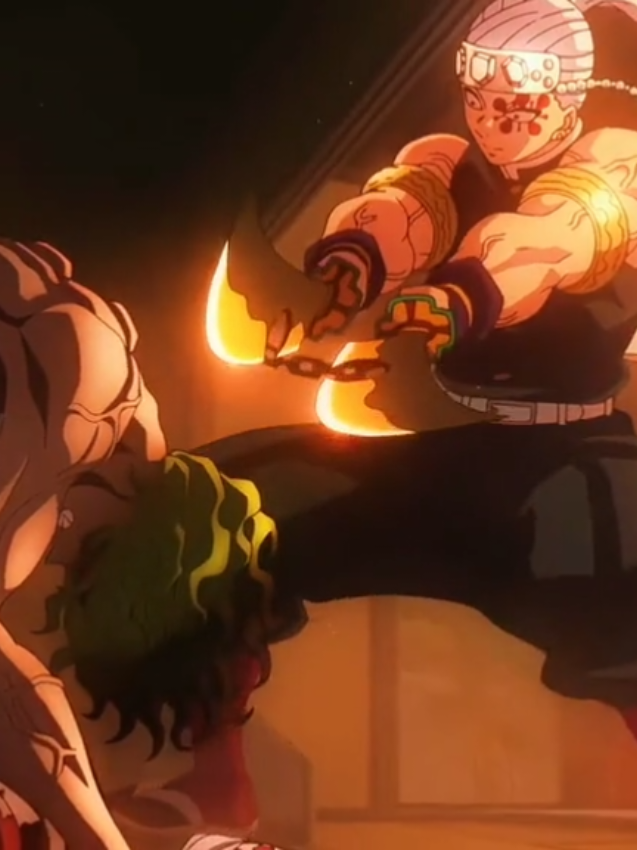 This fight was so peak 🔥 🤯 #demonslayer #tengen #tanjiro #peak🔥_squad❤️‍🔥 #fyp #zenitsu #badassanimemoment #demonslayeredit 