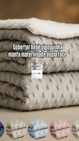 Cobertor bebê pipoquinha manta dupla face 🐑🍿 #cobertorbebe #enxovaldebebê #maternidade #mãe #mãe #recemnascido #creatorsearchinsight 