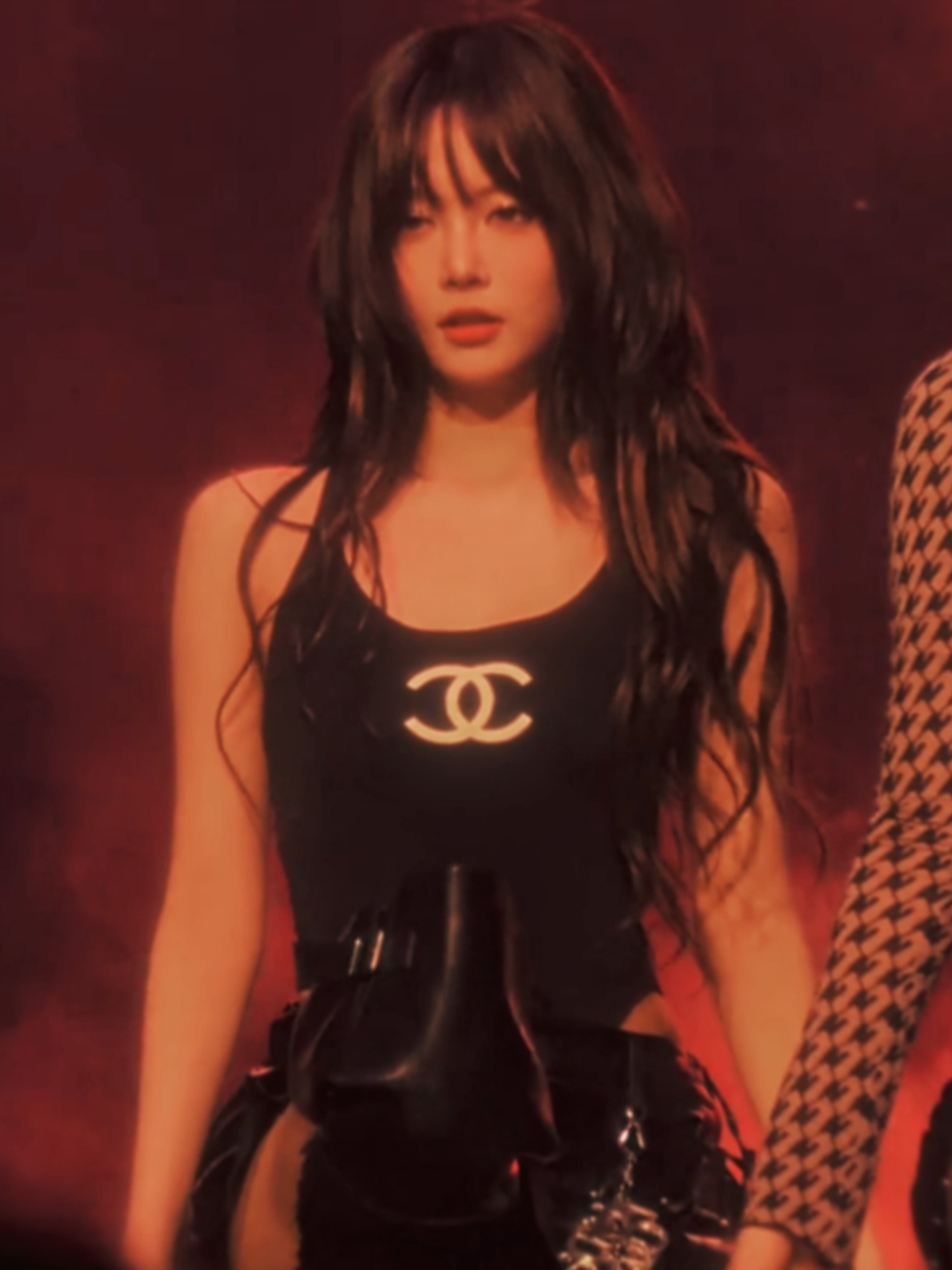 her purple hair look soooo gooood #eunchae #hongeunchae #eunchaeedit #eunchaelesserafim #lesserafim #lesserafimedit #kpopedit