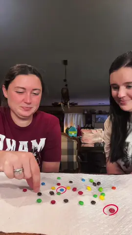 Poison Challenge! @Christina W. 💕  #poisonchallange #bestfriend #skittles #mandms 