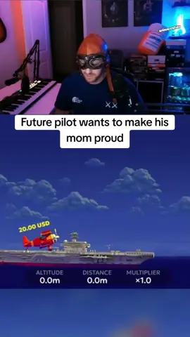 Future pilot wants to make his mom proud #planegame #aviamasters #pilot #kickstreaming 