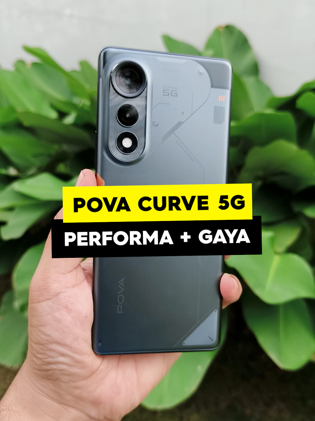 POVA Curve 5G, perpaduan antara Performa dan Gaya #NextLevelStylish #POVACurve5G #POVA7Series #TECNOIndonesia #TECNOSumatra