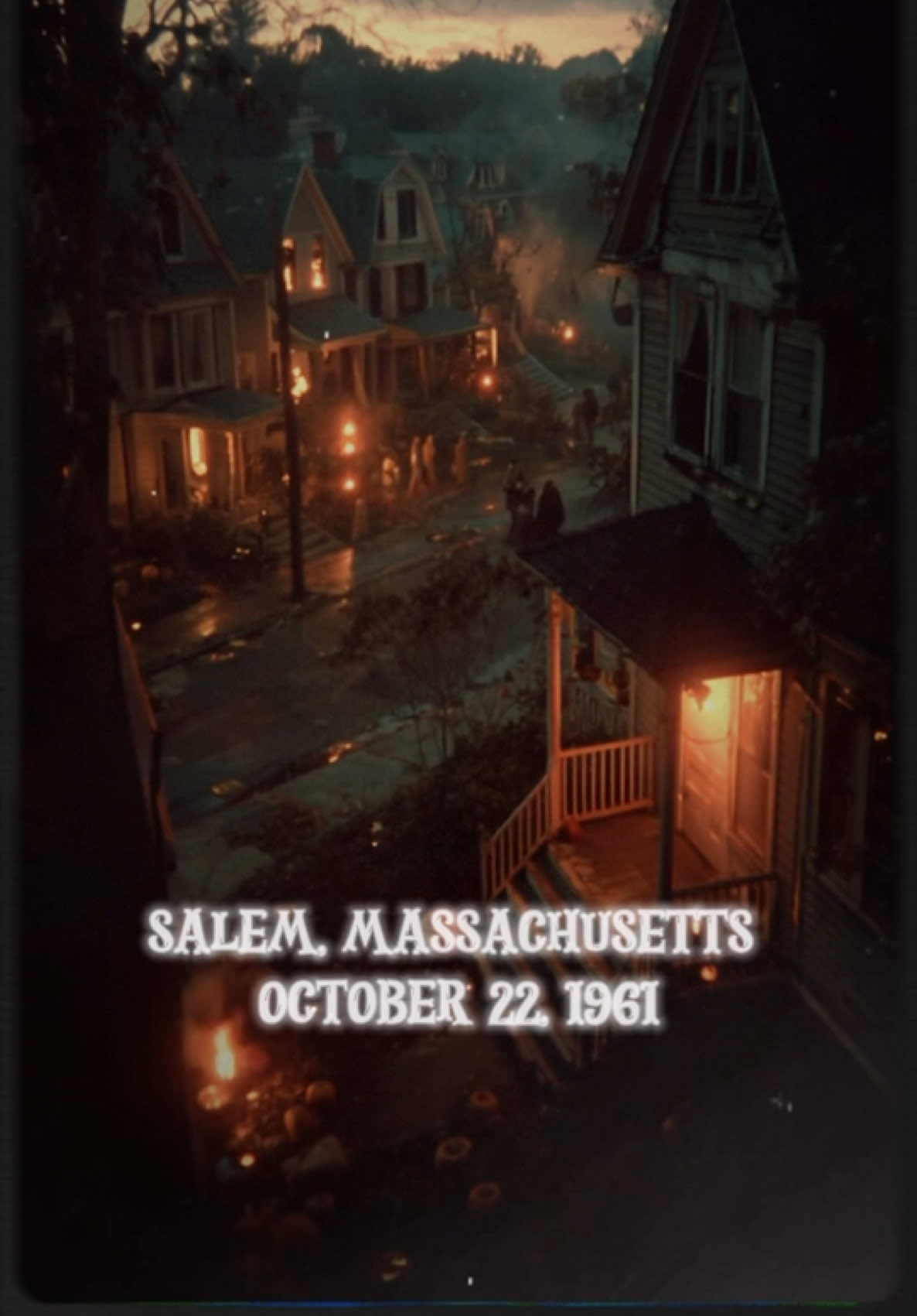 Ash Grove was ready. Pumpkins carved. Candy stocked. Porch lights glowing on every home. But no doors opened. One house offered endless candy. Another had decorations that weren’t there before. A porch begged to be left alone — its light still burned. House number thirteen was never there last year. Now it was. By midnight, every light had gone out… except one. And the next morning, no one remembered the houses at all. Just the costume left behind on the sidewalk — still waiting to be picked up.