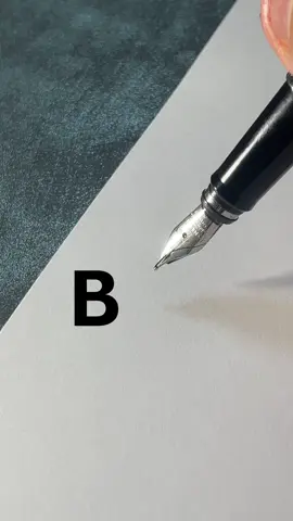 How to sign the letter B?