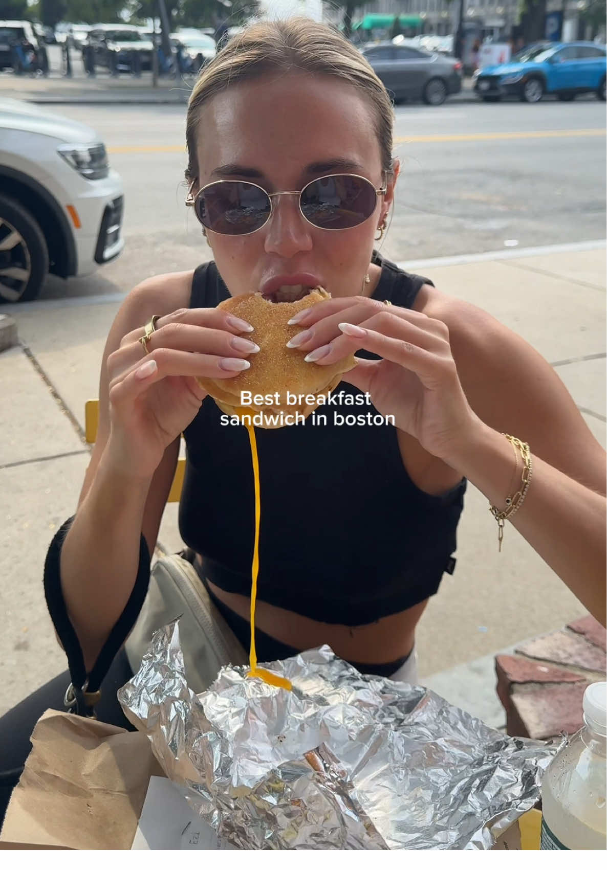 I wish I tried this place soon, wow. #sunnygirl #breakfast #boston #food #sandwich #northend