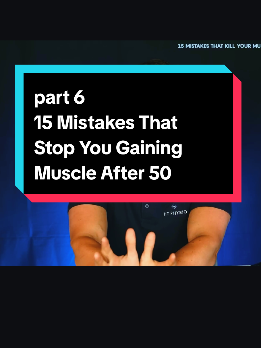 15 Mistakes That Stop You Gaining Muscle After 50 - part 6 #MuscleAfter50 #FitnessOver50 #BuildMuscle #HealthyAging #WorkoutTips #StrengthTraining #Over50Fitness #MuscleLoss #ActiveLifestyle #FitnessMistakes 
