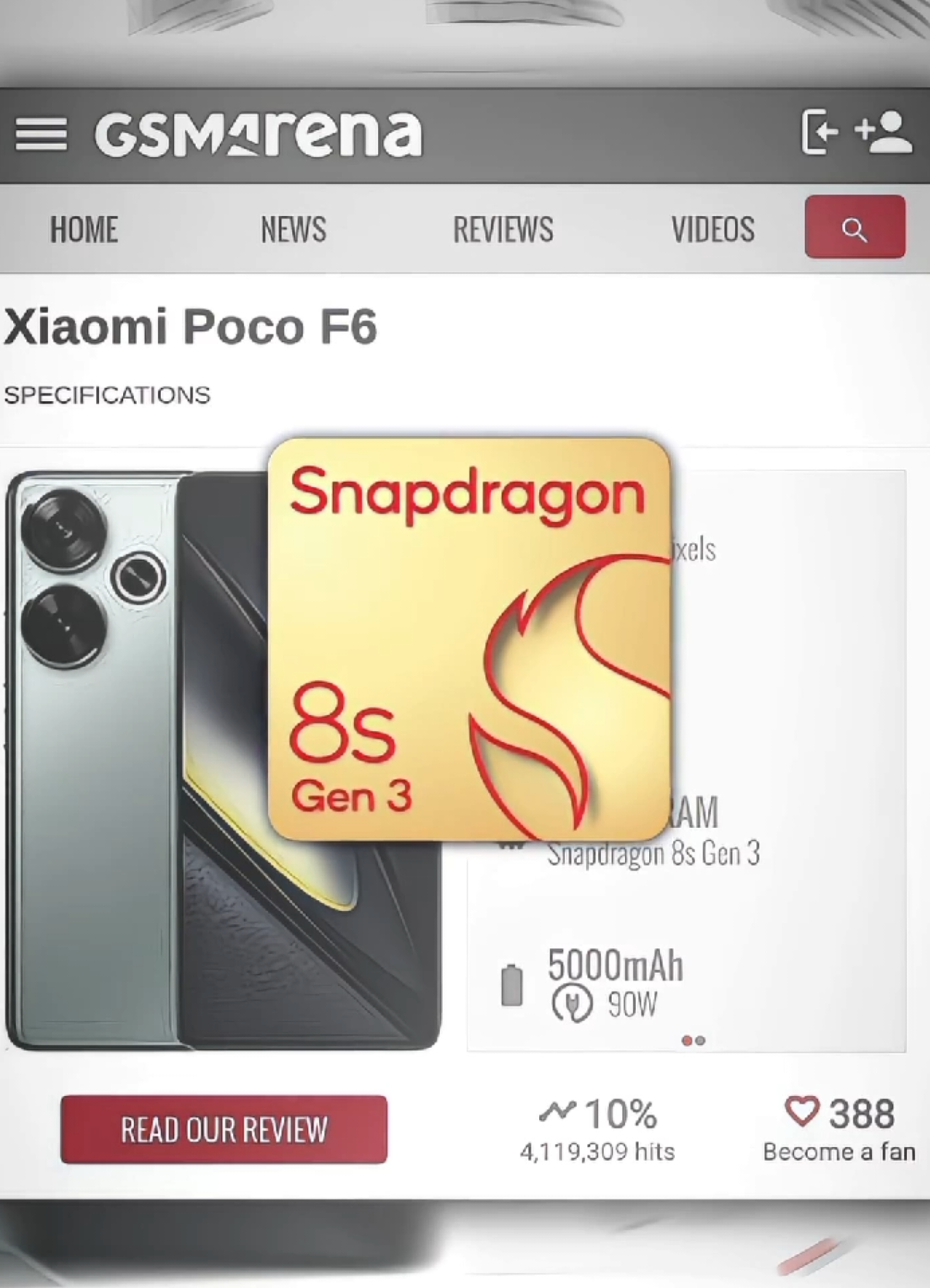 mending f6 atau x7p🤔 . . . #pocof6 #snapdragon8sgen3 #gsmarena #mendangmending #fypage #gadgetin 